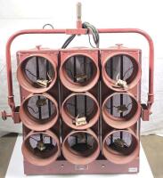 Mole-Richardson 9,000W Molequartz Nine-Light Molepar