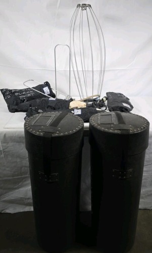 22" Jem Ball Lighting Fixtures w/Cases