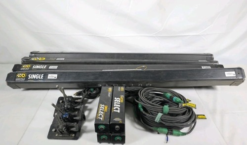 4' Kino-Flo Single Fixtures w/Ballast