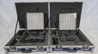 Litpanels LP-1x1 Bi-Color LED Lights w/Case