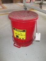 JustRite 10 Gal. Oil Waste Can
