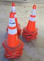 28" Reflective Traffic Cones