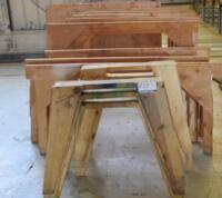 Wood Sawhorses