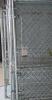 6x8" Sections of Metal Rolling Security Fencing - 2