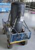 30 Gallon 200 PSI Vertical Air Receiver Tank w/ Cart - 2