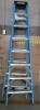 Lot of Werner 8 ft. Aluminum Ladders