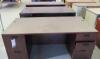 Mixed Wood & Metal Office Desks - 2