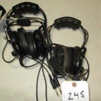 Pair of Rugged Headsets