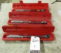 100-1000 LBS 3/8 DR Torque Wrenches