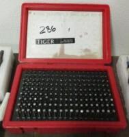 .061/250 Steel Plug Gage Set