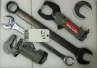 Lot of Yard Store Pneumatic Tandem Squeeze Rebuilt & Wrenches