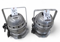 Par 64 Snub Nose Stage Lights (Chrome)