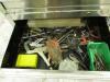 Lot of Assorted Tools and 18 Drawer Stainless Steel Tool Shelf Included - 2