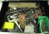 Lot of Assorted Tools and 18 Drawer Stainless Steel Tool Shelf Included - 5