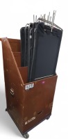 4-Place Mobile Flag Box w/Drawer
