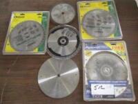 Assorted Cutting Blades