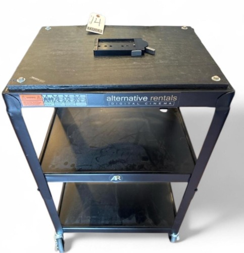 AV Cart w/Camera Support Quick Release Base-Dovetail