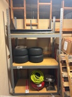 Uline Storage Rack w/Particle Board