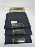(3) Tiffen Black Pearlescent Filters