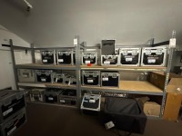 (2) Storage Racks w/Particle Board