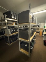 (2) Storage Racks w/Particle Board