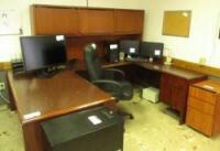 Lot of Office Wood Cabinets