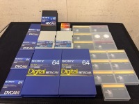 Sony & Panasonic Cassette Tapes