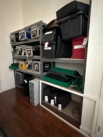 (2) Storage Racks w/Particle Board