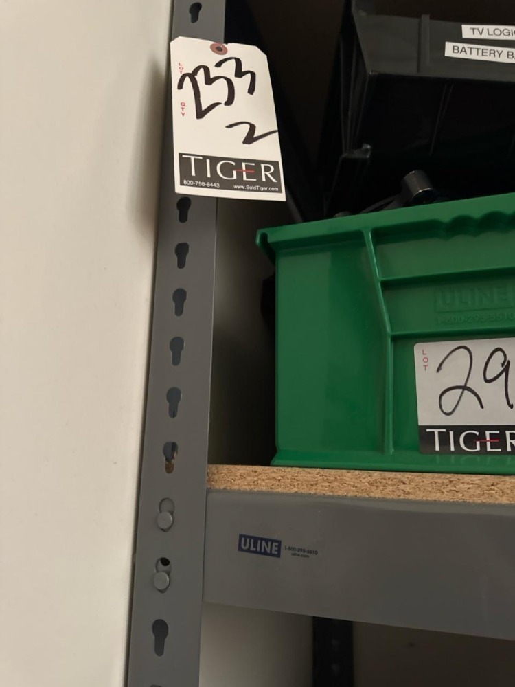 (2) Storage Racks w/Particle Board