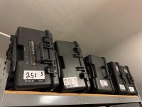 (5) Pelican Cases