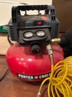Porter-Cable 6-GL Pancake Air Compressor w/Air Hose
