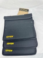 (3) Tiffen Coral Filters