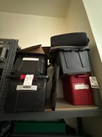 (4) Heavy-Duty Plastic Storage Totes