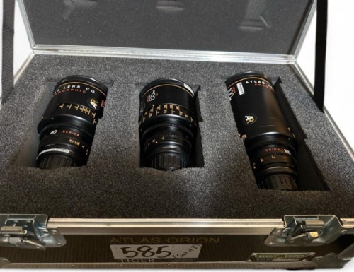 Atlas Orion T2 2x Anamorphic Prime (3) Lens Set (PL Mount)