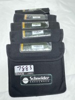 (5) Schneider 138mm Diopter Filters