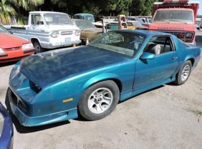 1991 Chevrolet Camaro, VIN- 1G1FP23T3ML177047, Automatic, Factory AC, CAR RUNS WELL SOLID BODY GREAT FOR RESTORATION