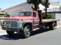 1975 Ford F600 Flatbed, VIN- F61EVCG60072, Runs and Drives Great