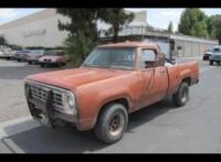 1977 Dodge P/U, VIN- D14F7S165845, Mileage- 20789
