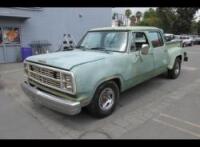 1979 Dodge Crew Cab P/U, VIN- D26JPS205211, Mileage- 14498