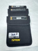 (3) Tiffen Blue Soft Edge Filters