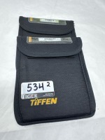 (2) Tiffen Black Satin Filters