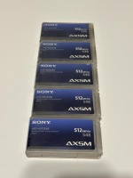 (5) Sony AXS-A512S48 512GB Memory Cards, w/4.8 Gb/s Write Speed