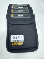 (4) Tiffen Black Pearlescent Filters
