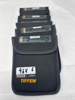 (6) 4x5.65&rdquo; Tiffen Tobacco and Yellow Filters