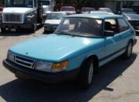 91 SAAB 900 3-Door, VIN- YS3AK35EXM5001971, Mileage- 369508
