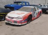 02 Chevrolet Monte Carlo - Stunt Car REAL CAR USED IN TALLEDAGA NIGHTS. JC RILEY'S CHARACTER, CAL NAUGHTEN JR! WE CAN WRAP THE CAR BACK TO ORIGINAL LOOK OF MOVIE OLD SPICE CAR RUNS AND DRIVES GREAT