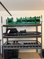 (3) Storage Racks w/Particle Board