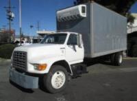 1991 Ford F-700 Box Truck, VIN- 1FDNF70K7MVA05649, Mileage- 153995
