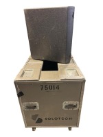 (8) Solotech Stage Monitors w/ Cases