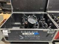 (9) ETC Source Four Stage Lights w/ Case